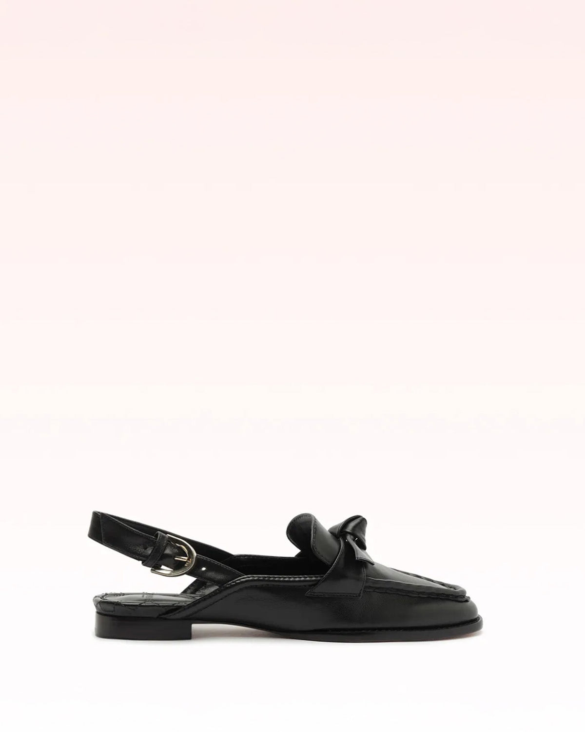Clarita Sling Loafer Black