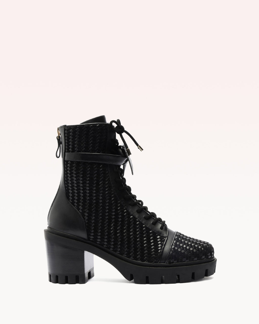 Tresse Combat Black Bootie