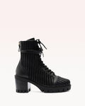 Tresse Combat Black Bootie