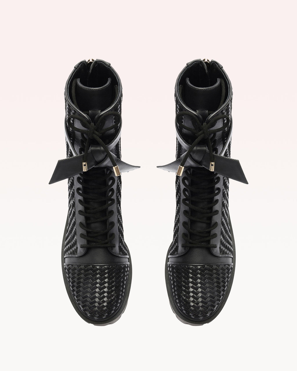 Tresse Combat Black Bootie