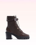 Quilted Clarita Combat 60 Dark Plum
