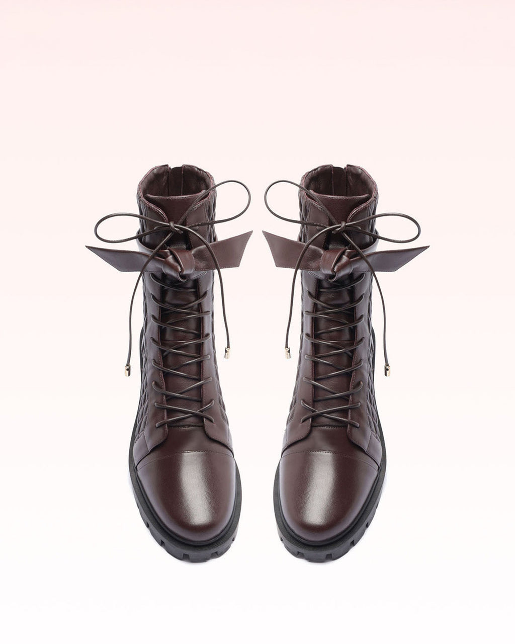 Quilted Clarita Combat 60 Dark Plum