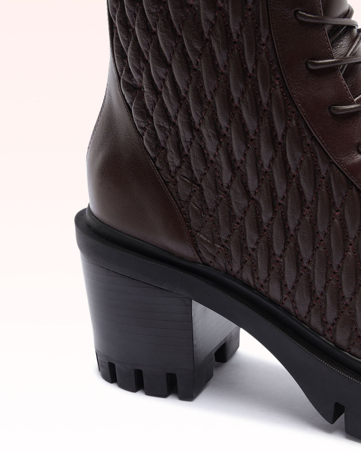 Quilted Clarita Combat 60 Dark Plum