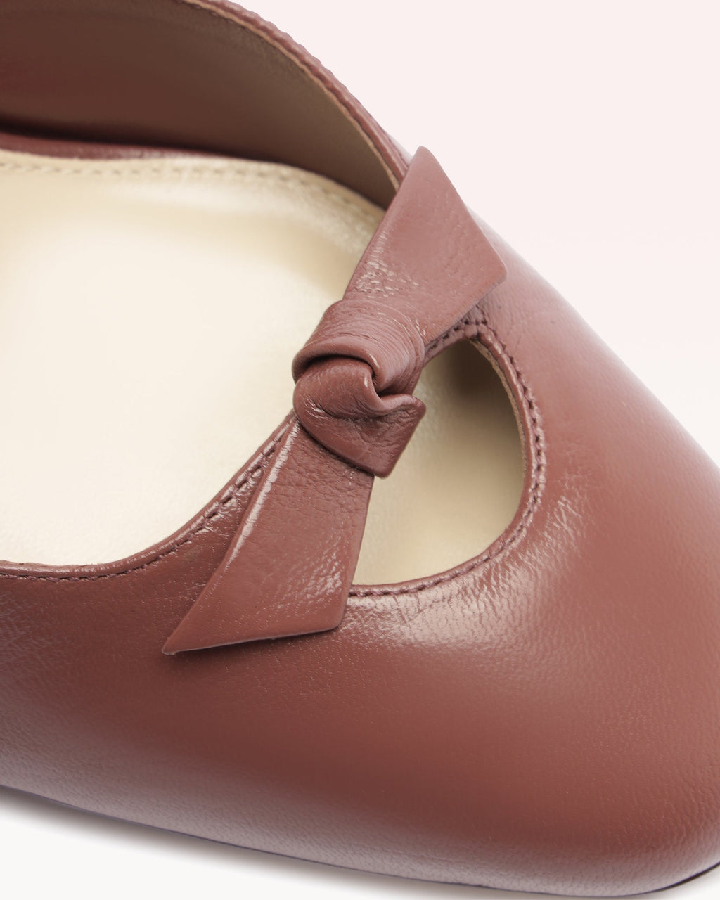 Slim Clarita Peep 90 Deep Blush