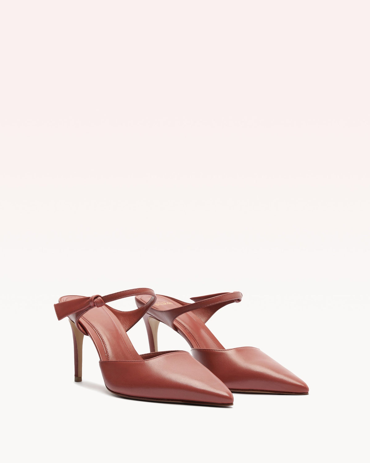 Clarita Asymmetric Sling Mule Ambar