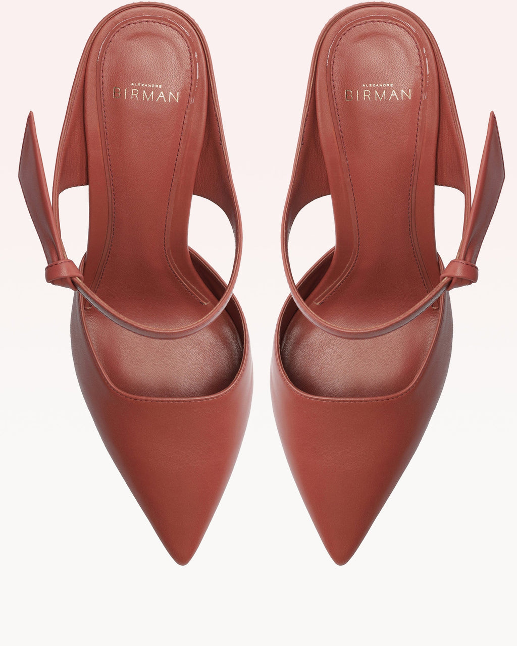 Clarita Asymmetric Sling Mule Ambar
