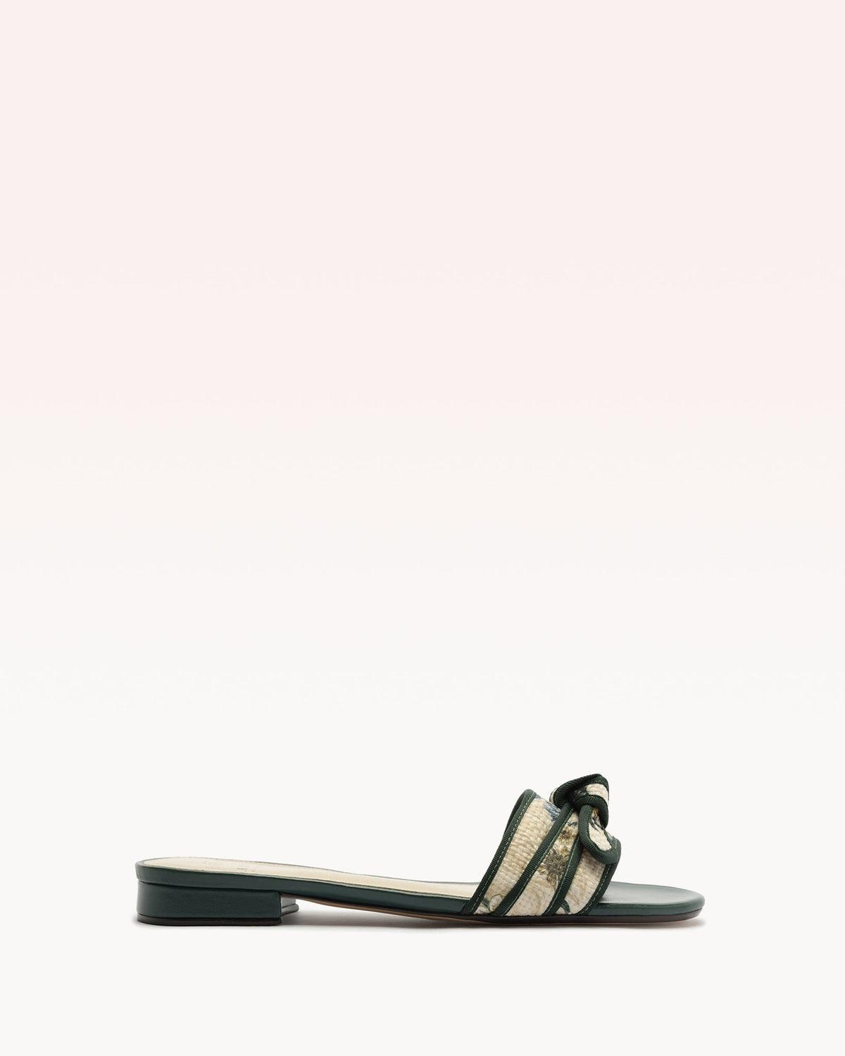 Grosgrain Raffia Laguna Off