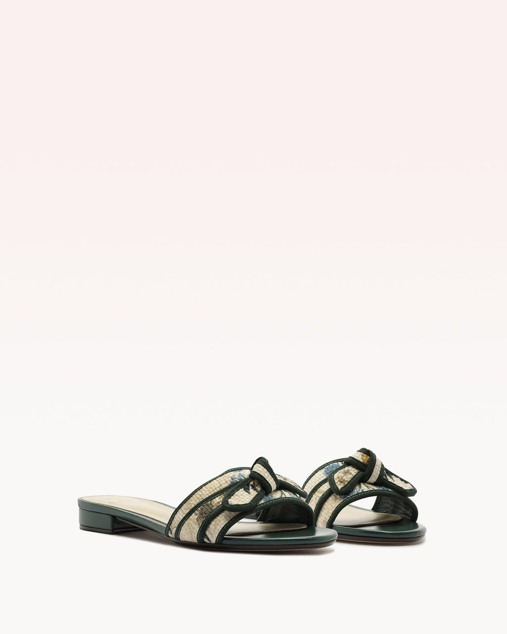 Grosgrain Raffia Laguna Off