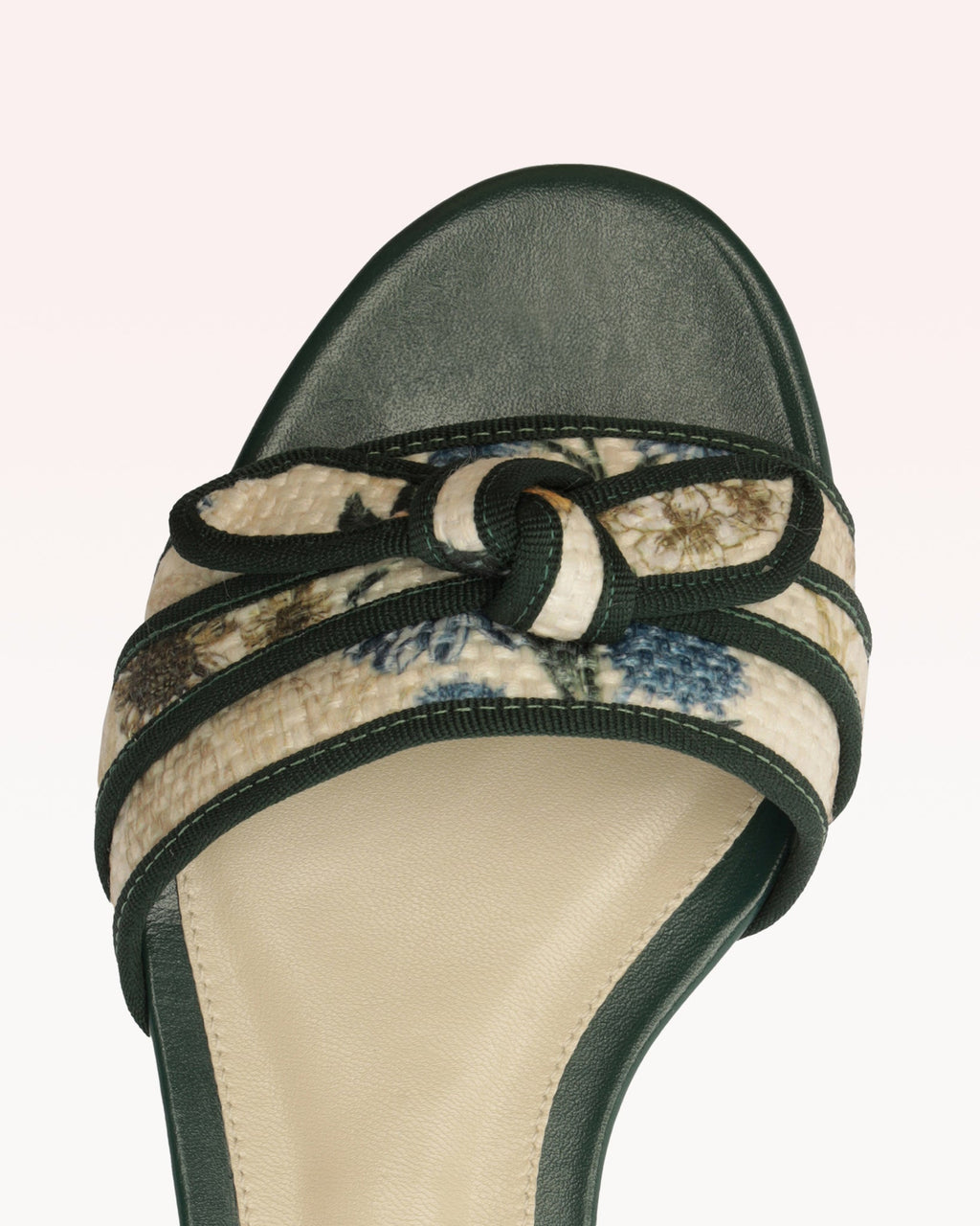 Grosgrain Raffia Laguna Off