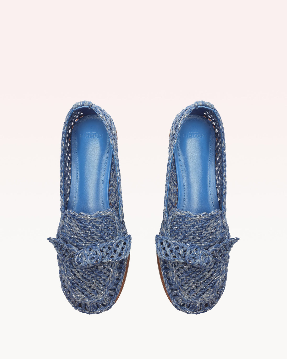 Raffia Penny Loafer Petroleo