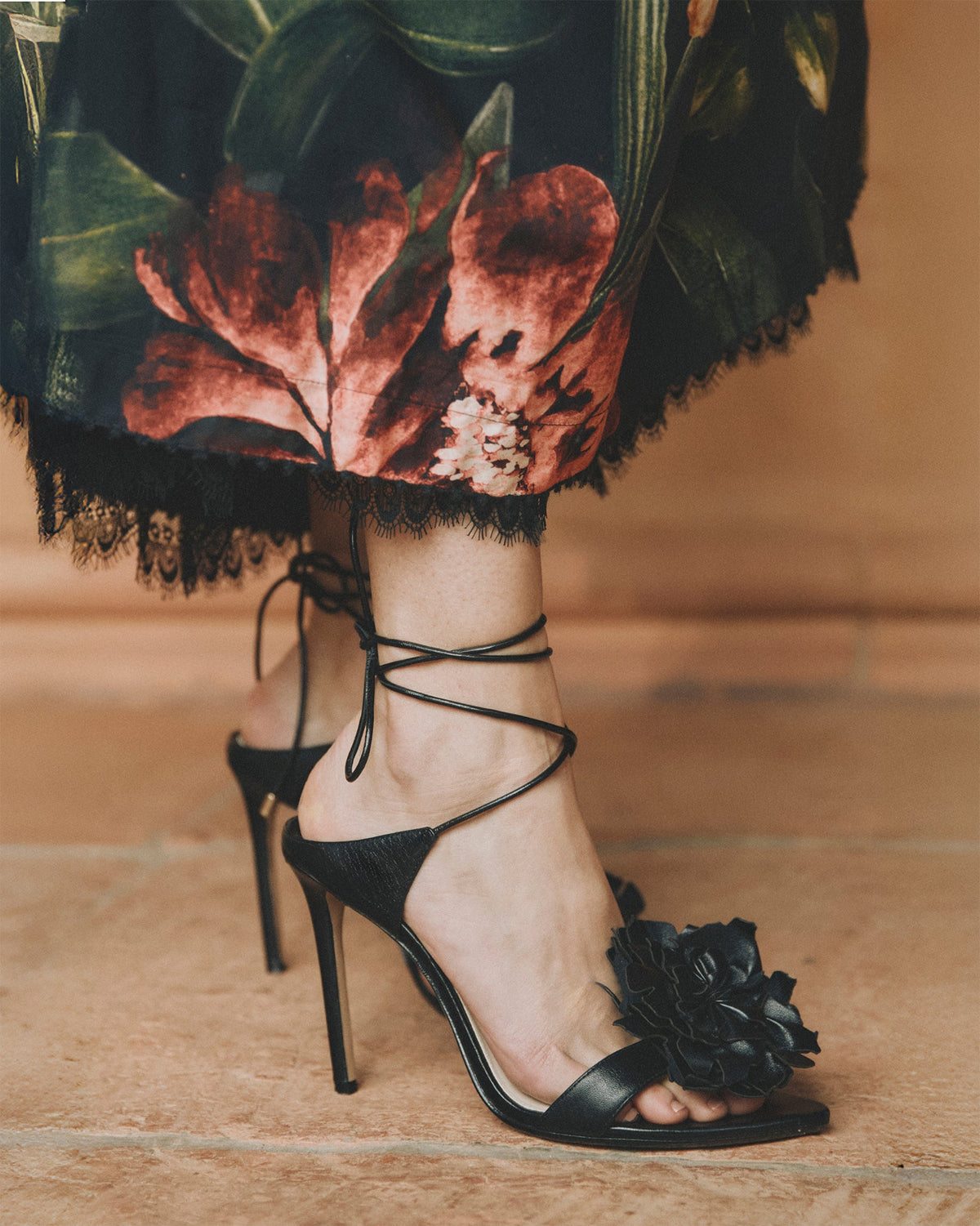 Ornela Sandal 100 Black