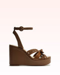 Suelita Woven Platform Espresso