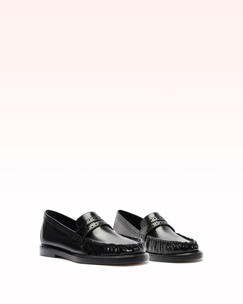 Soft Loafer Brogue Black