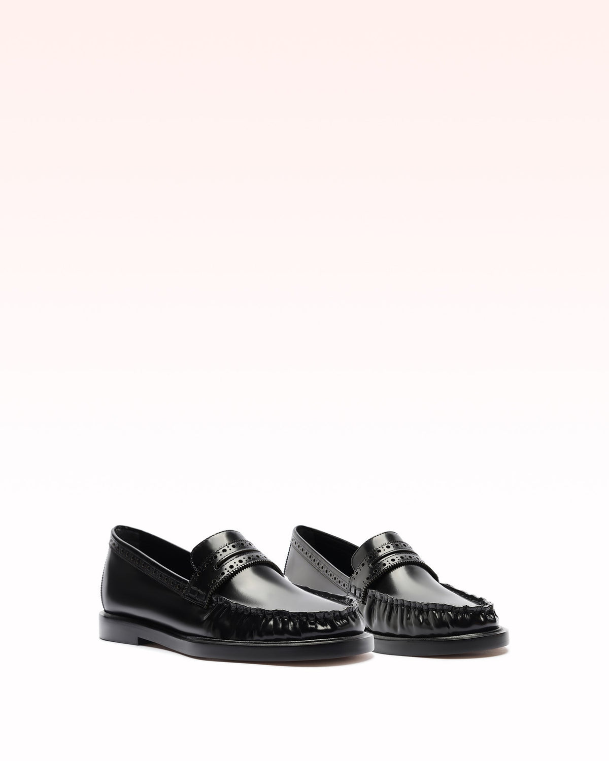 Soft Loafer Brogue Black