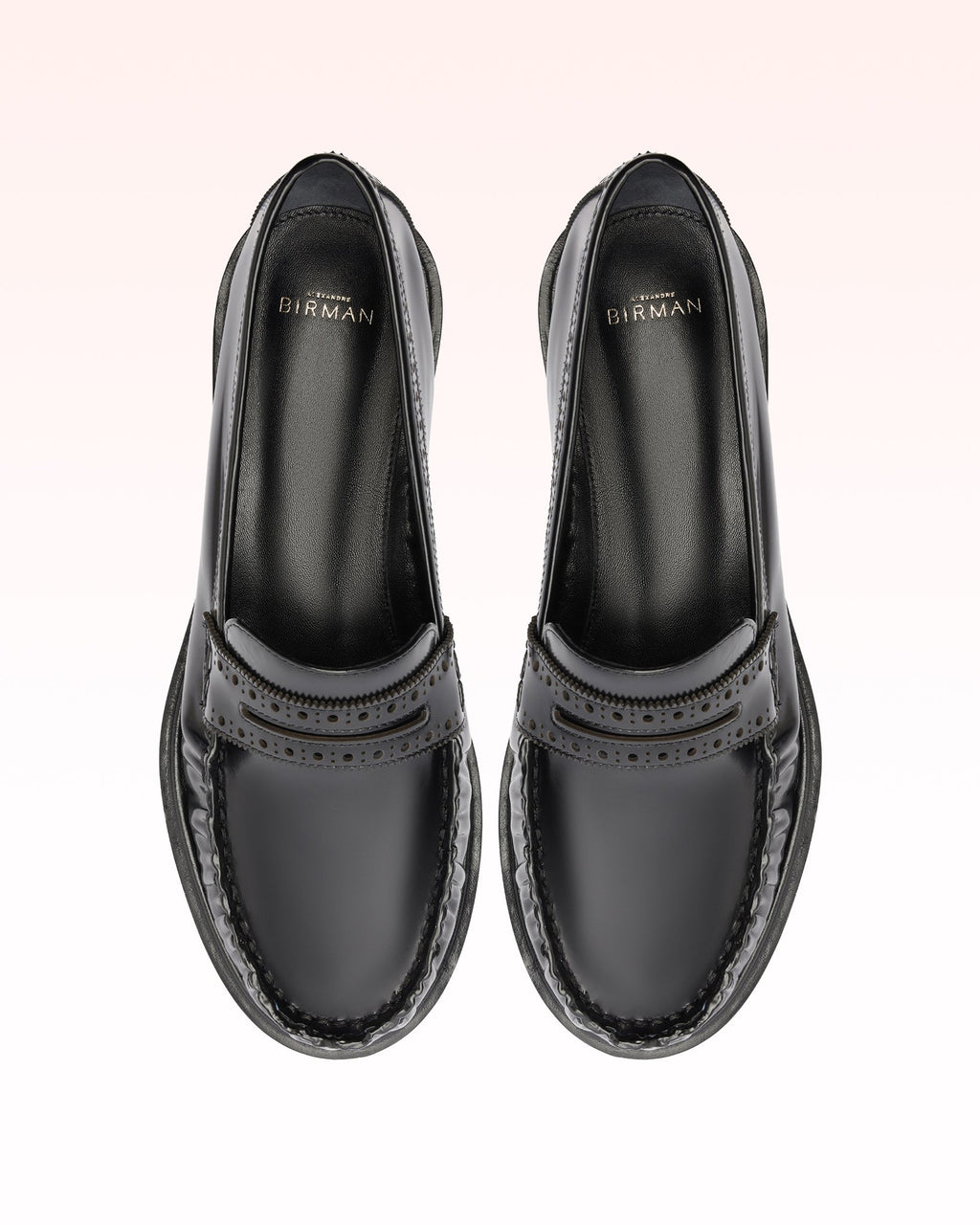 Soft Loafer Brogue Black