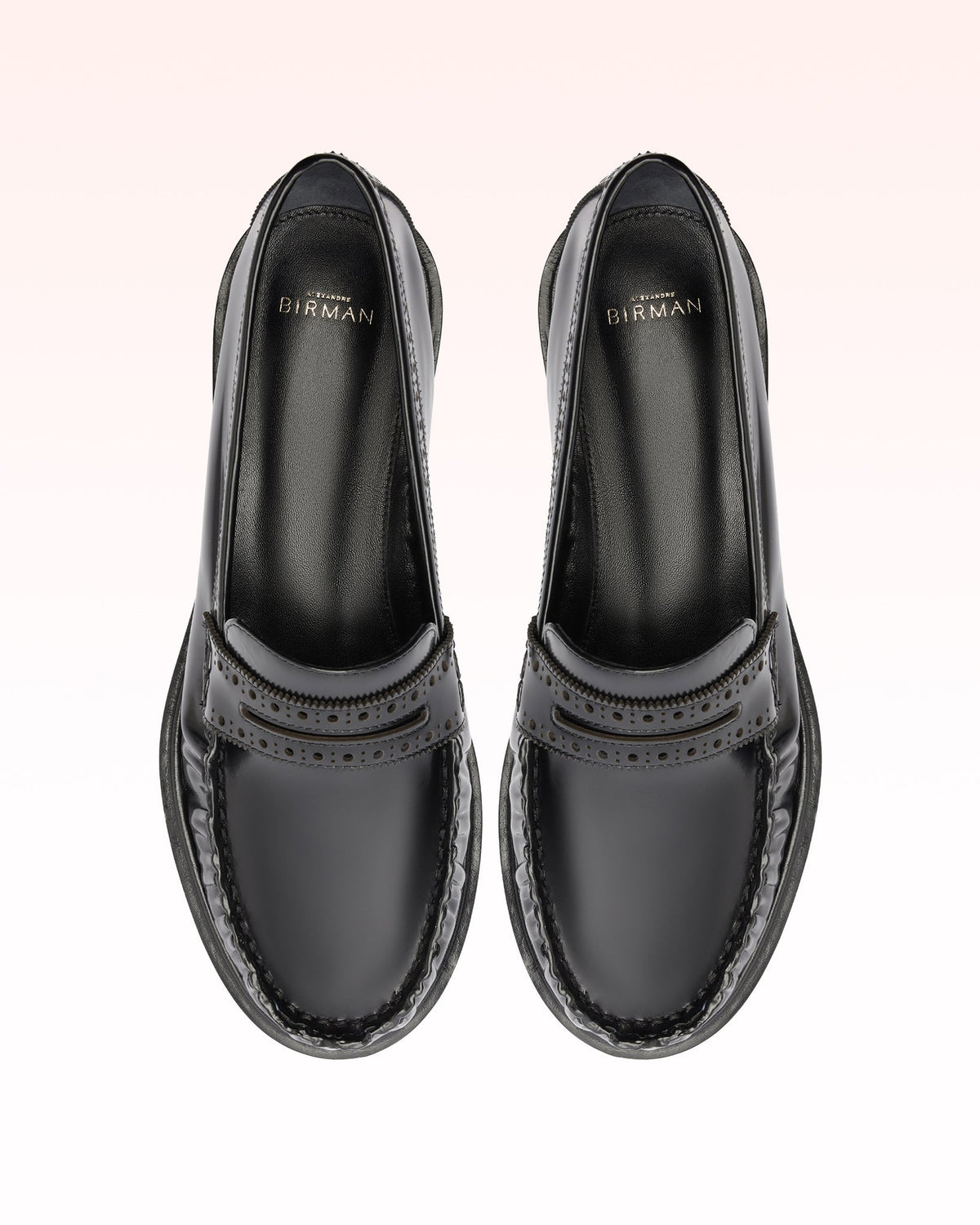 Soft Loafer Brogue Black