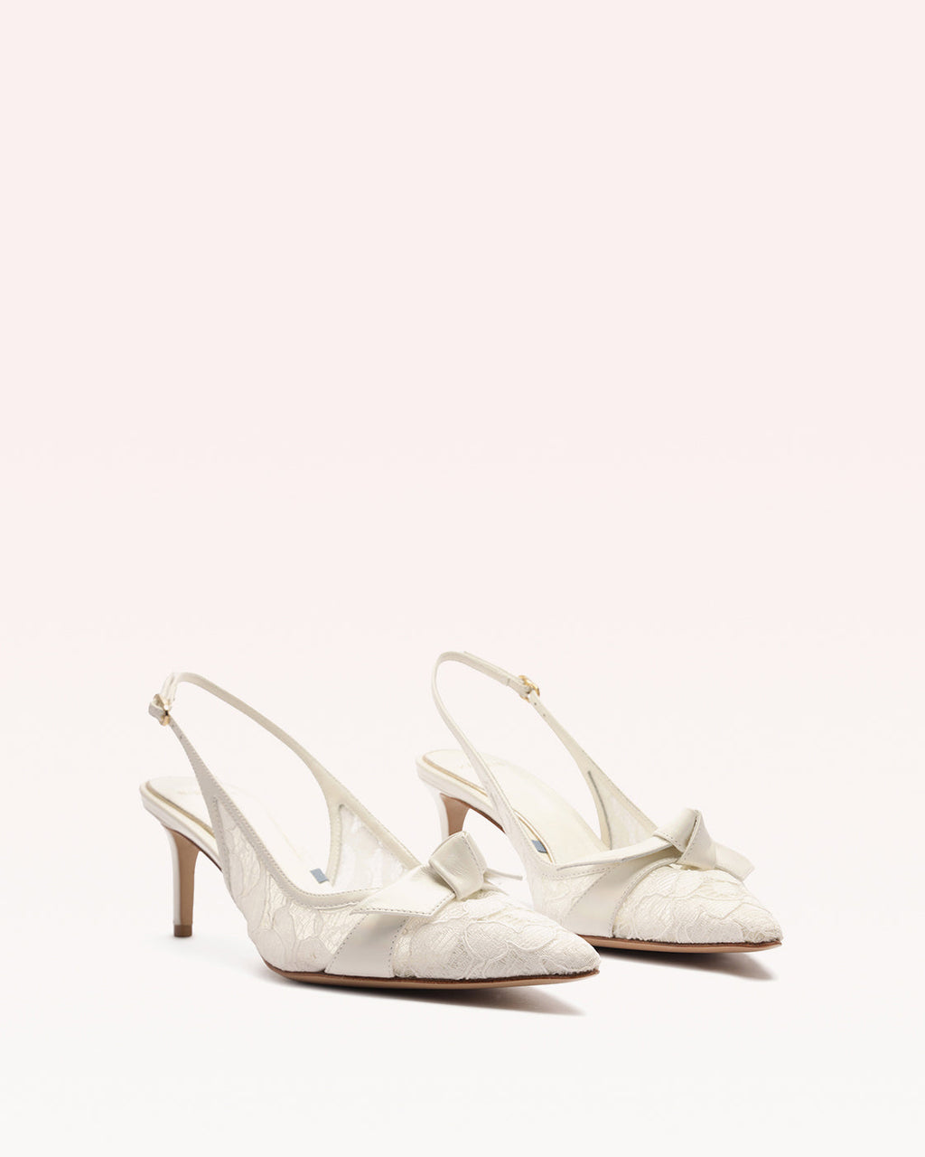 Clarita Classic Slingback 60 Off White