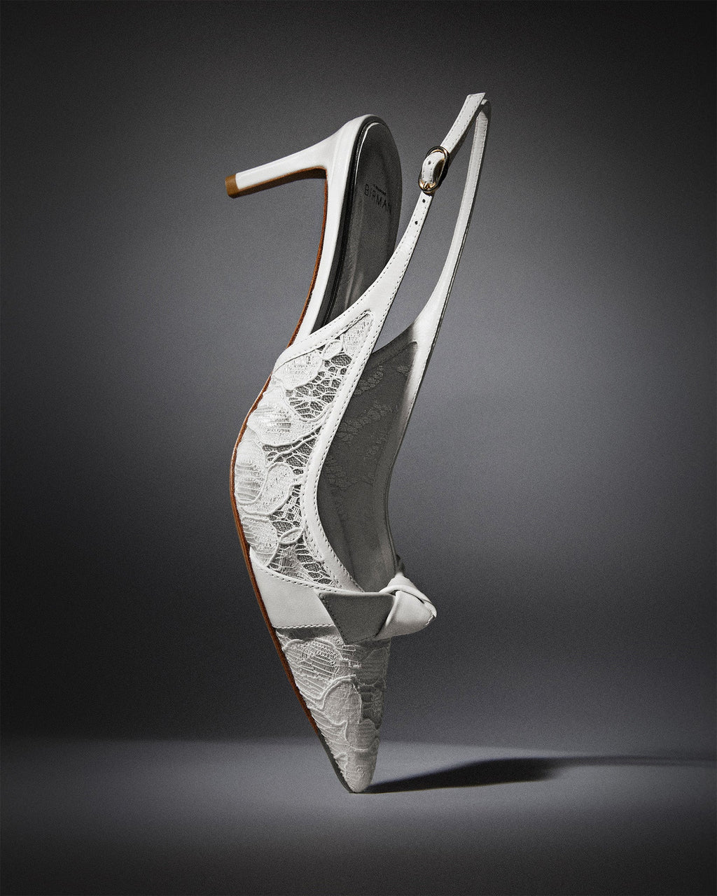 Clarita Classic Slingback 60 Off White