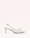 Clarita Classic Slingback 60 Bianco