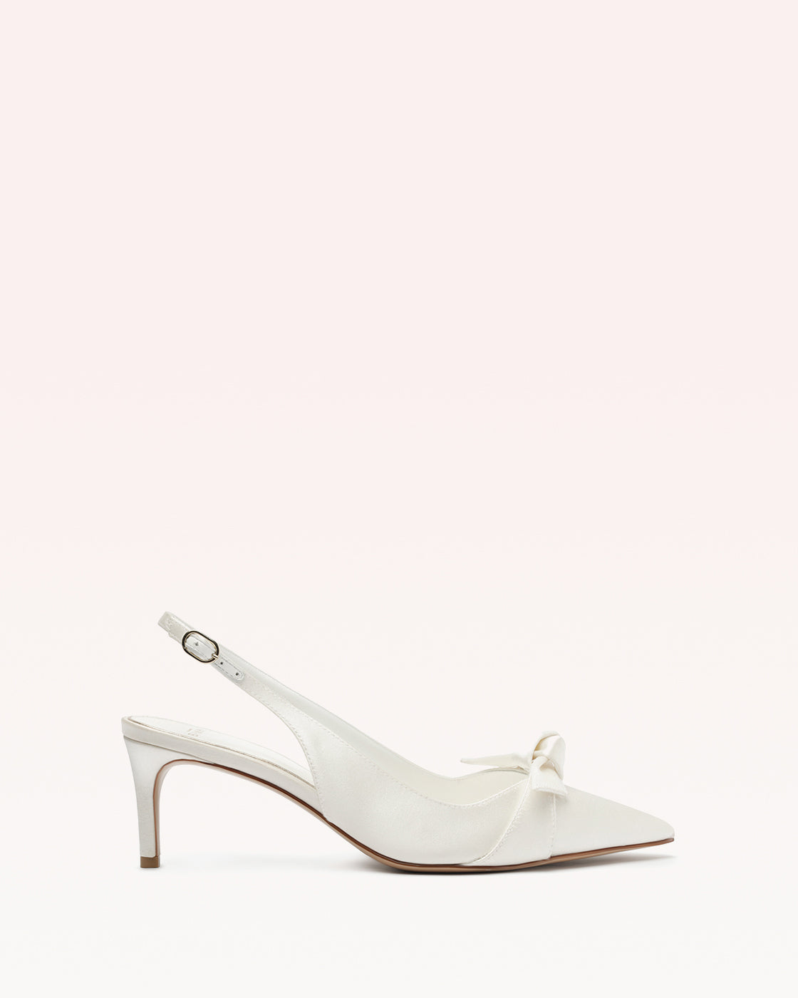 Clarita Classic Slingback 60 Bianco
