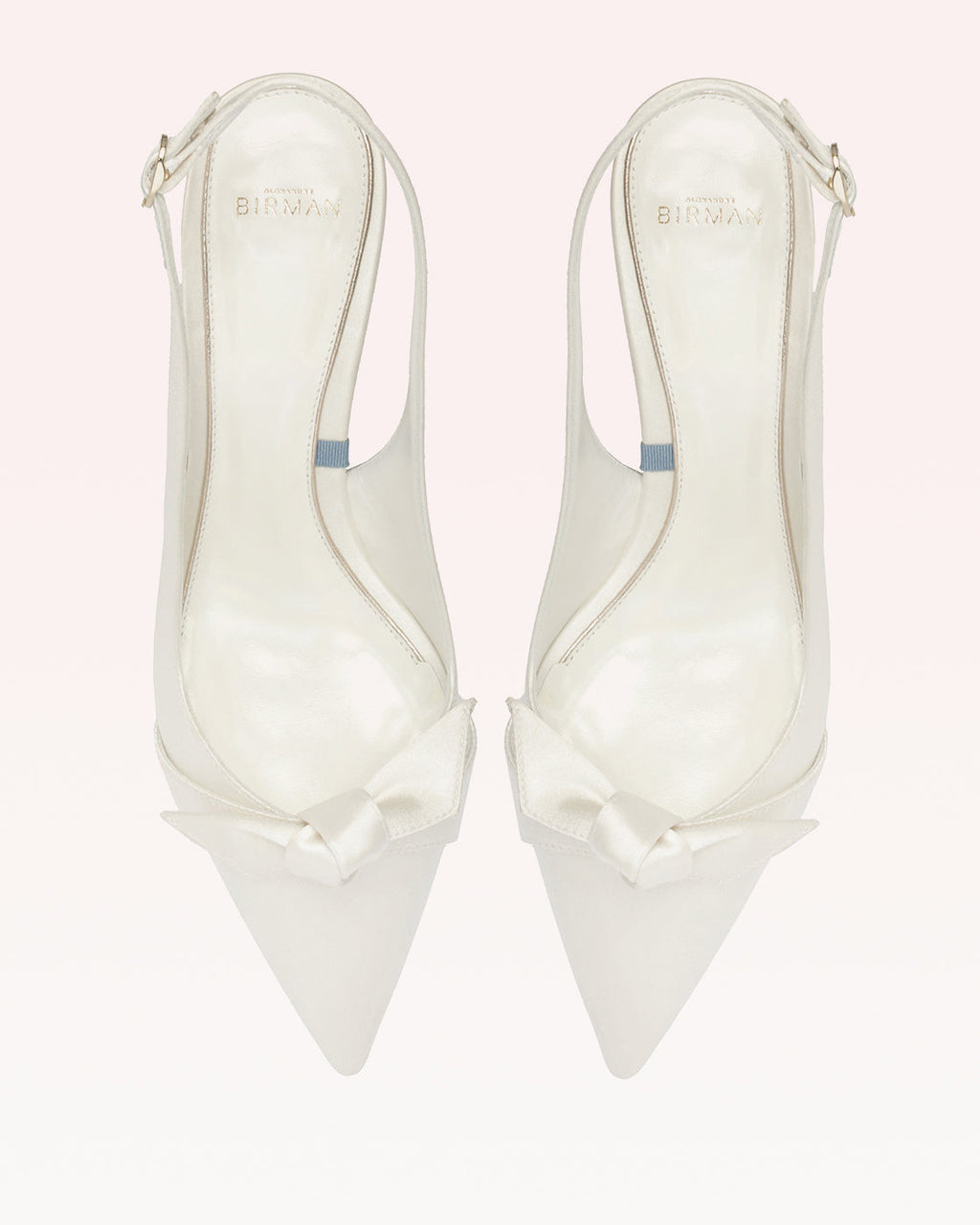 Clarita Classic Slingback 60 Bianco