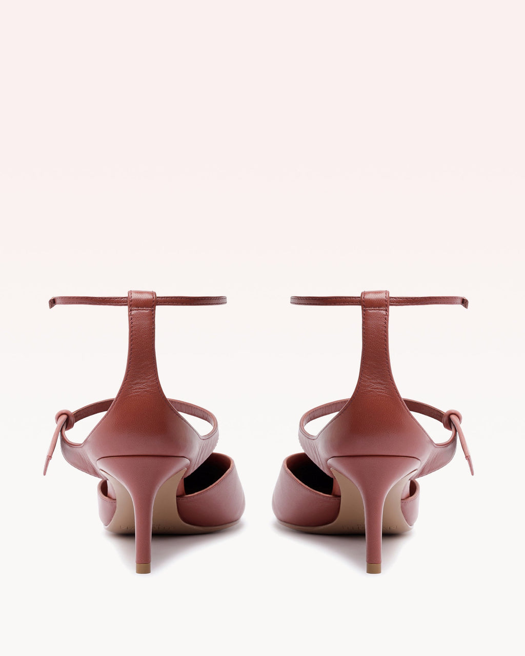Clarita Asymmetric Sling Pump Ambar Sand