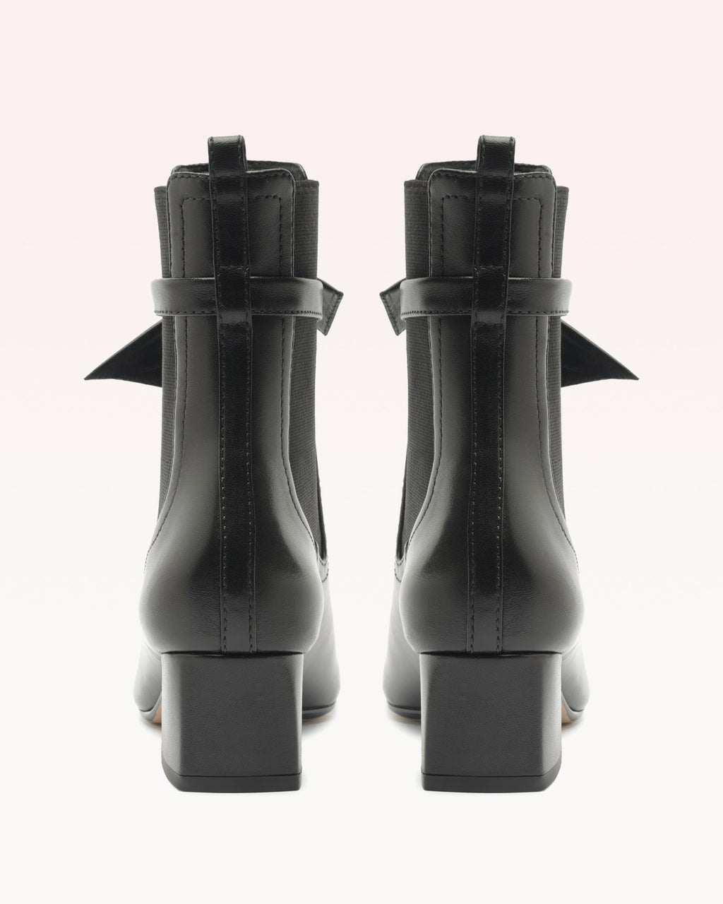 Clarita Almond Bootie 45 Black
