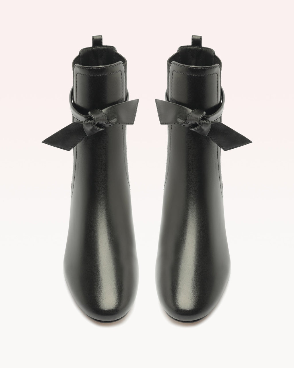 Clarita Almond Bootie 45 Black