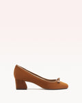 Clarita Square Pump 45 Espresso