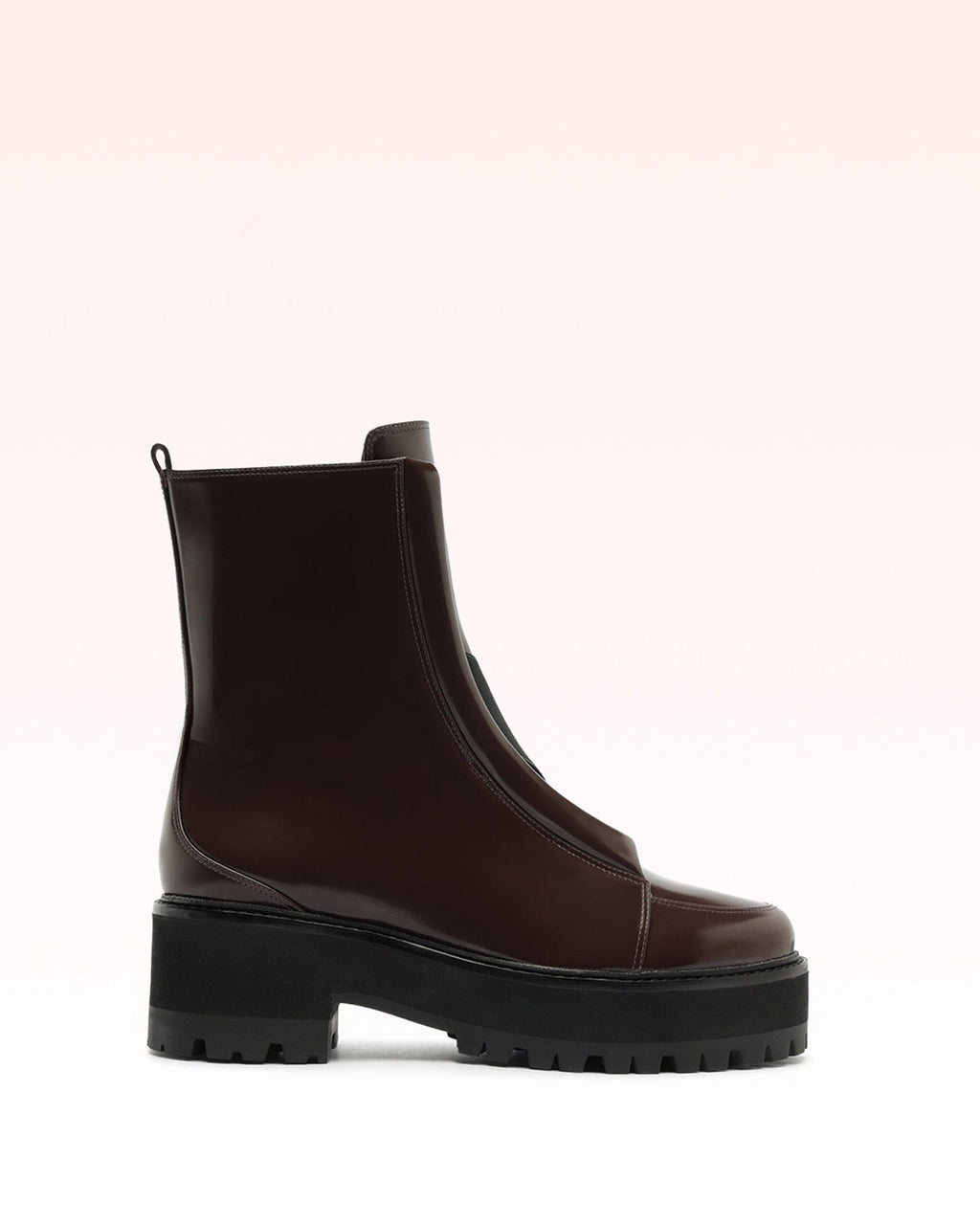 Joanna Bootie Dark Plum