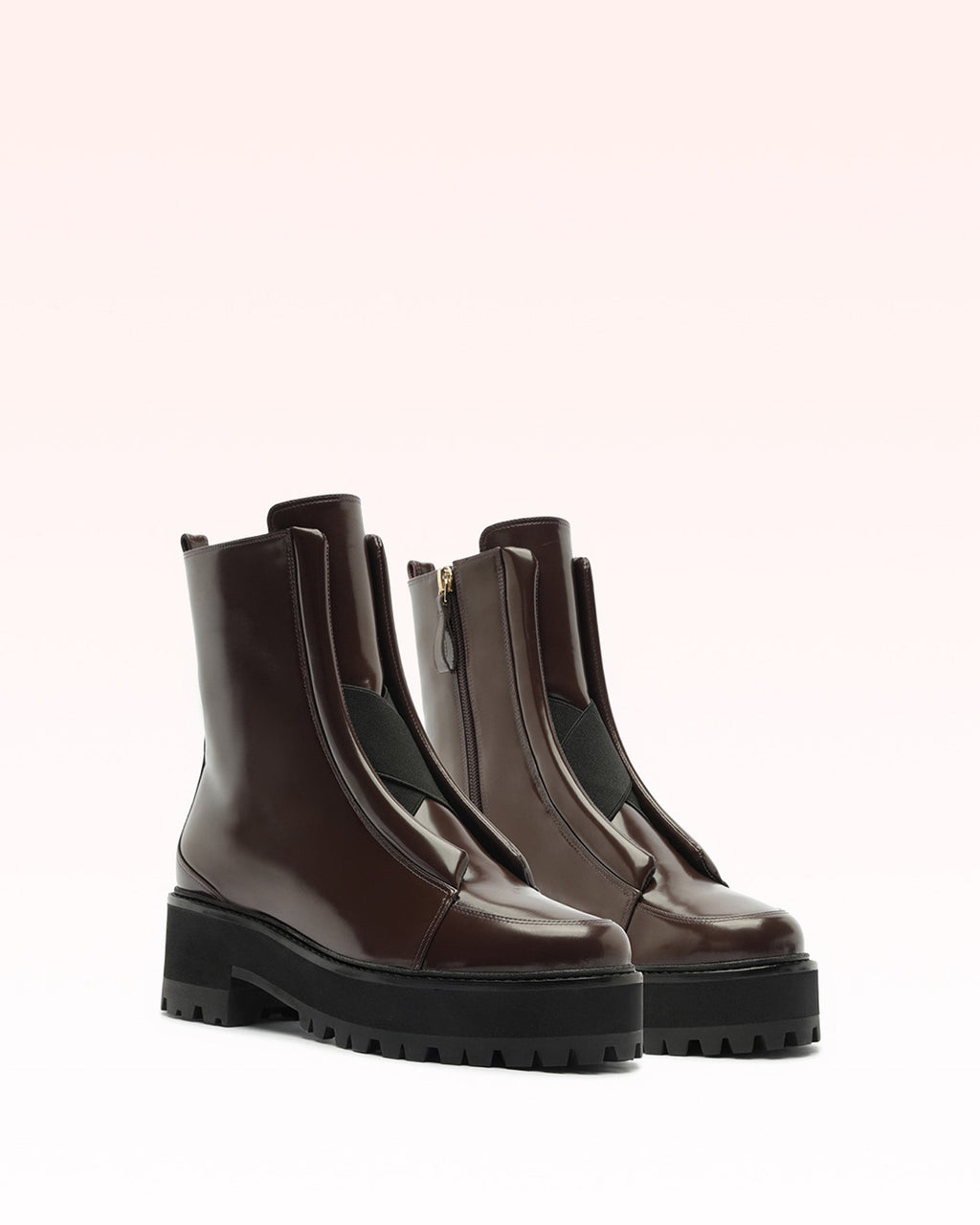 Joanna Bootie Dark Plum