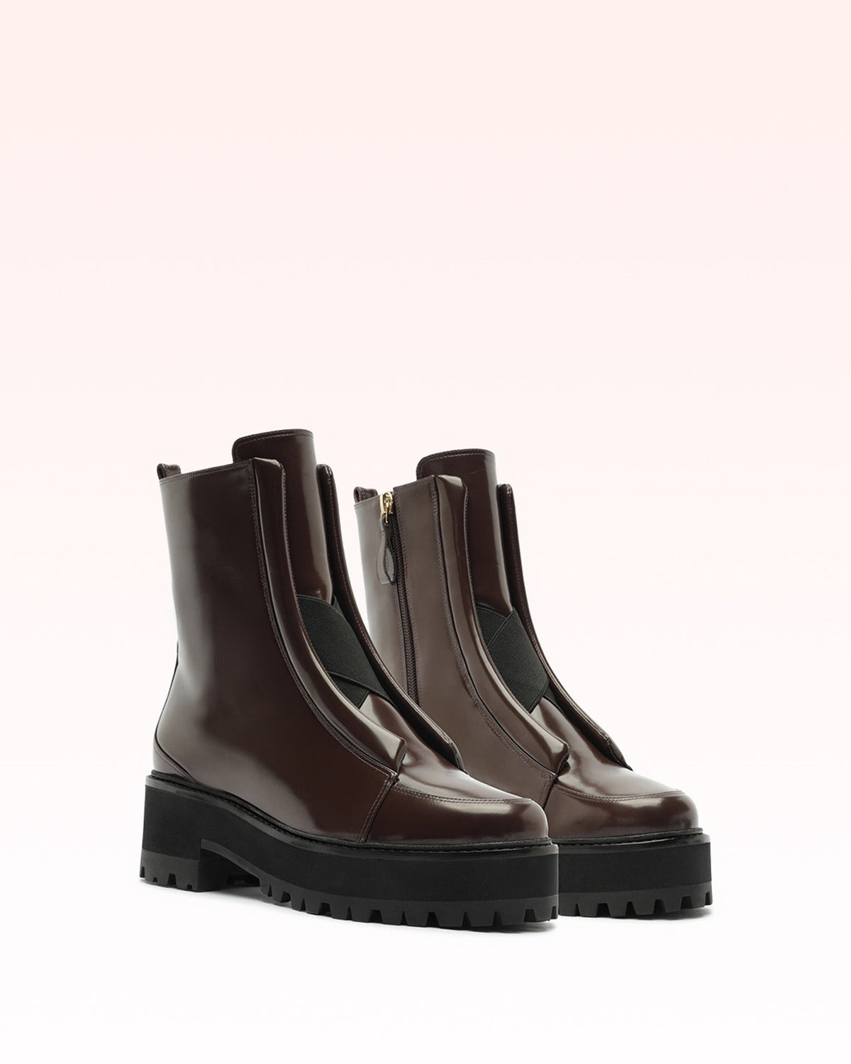Joanna Bootie Dark Plum