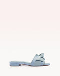 Maxi Clarita  Raffia Flat Dust Blue