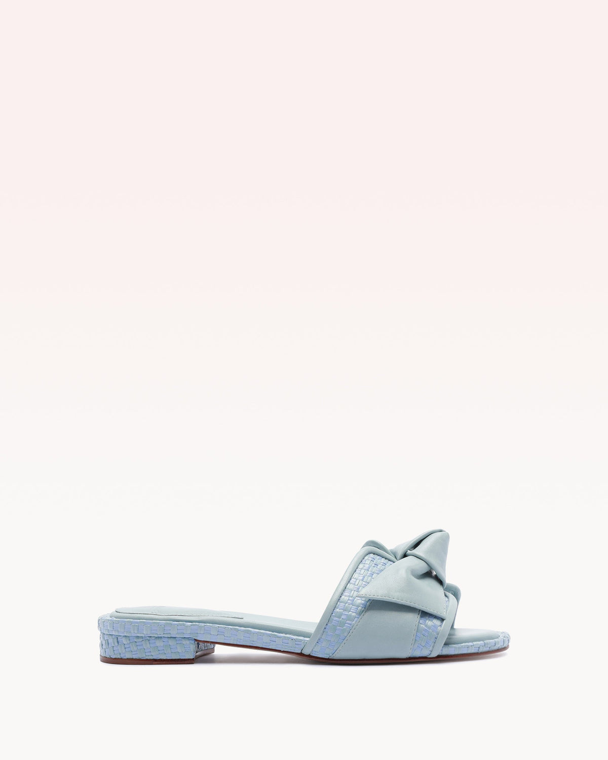 Maxi Clarita  Raffia Flat Dust Blue