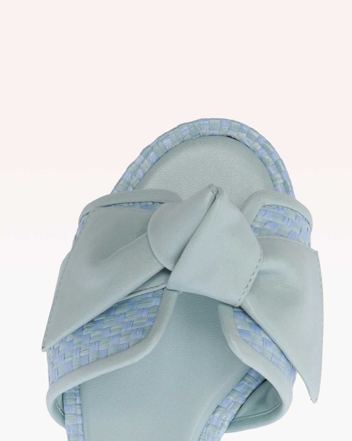 Maxi Clarita  Raffia Flat Dust Blue