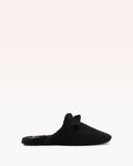 Clarita Babouche Shearling Black