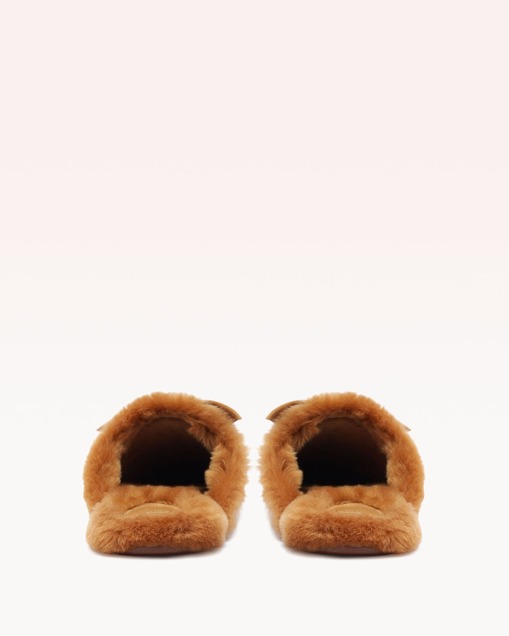Clarita Babouche Shearling Almond