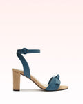Clarita Raffia 75 Denim