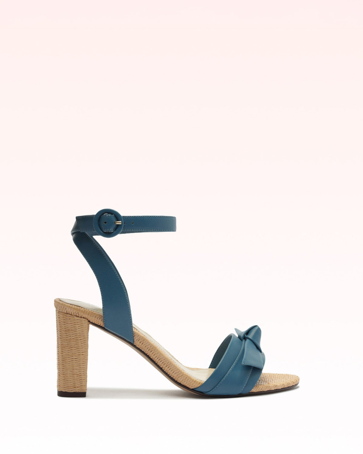 Clarita Raffia 75 Denim