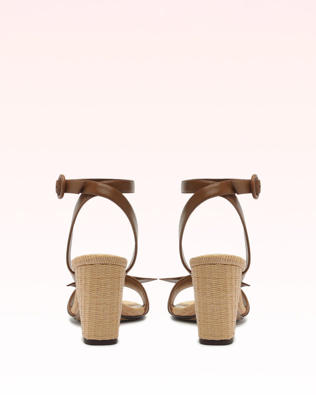 Clarita Raffia 75 Espresso