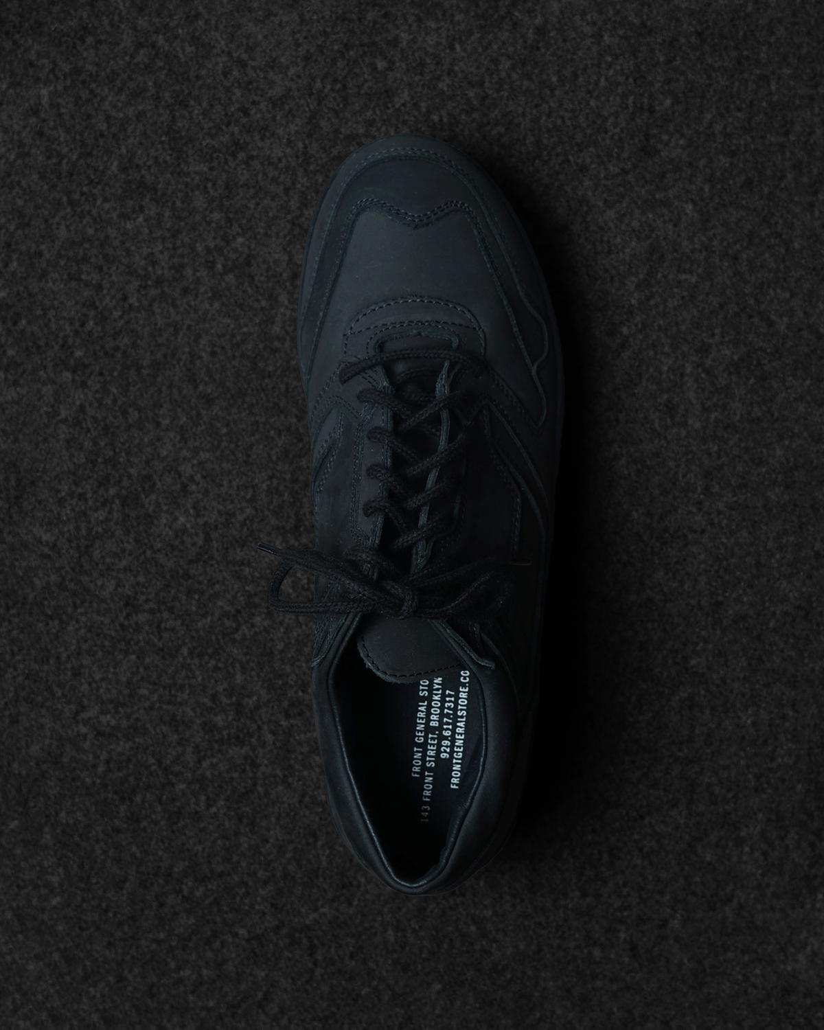 British Military Trainer 1858FG / Black Nubuck