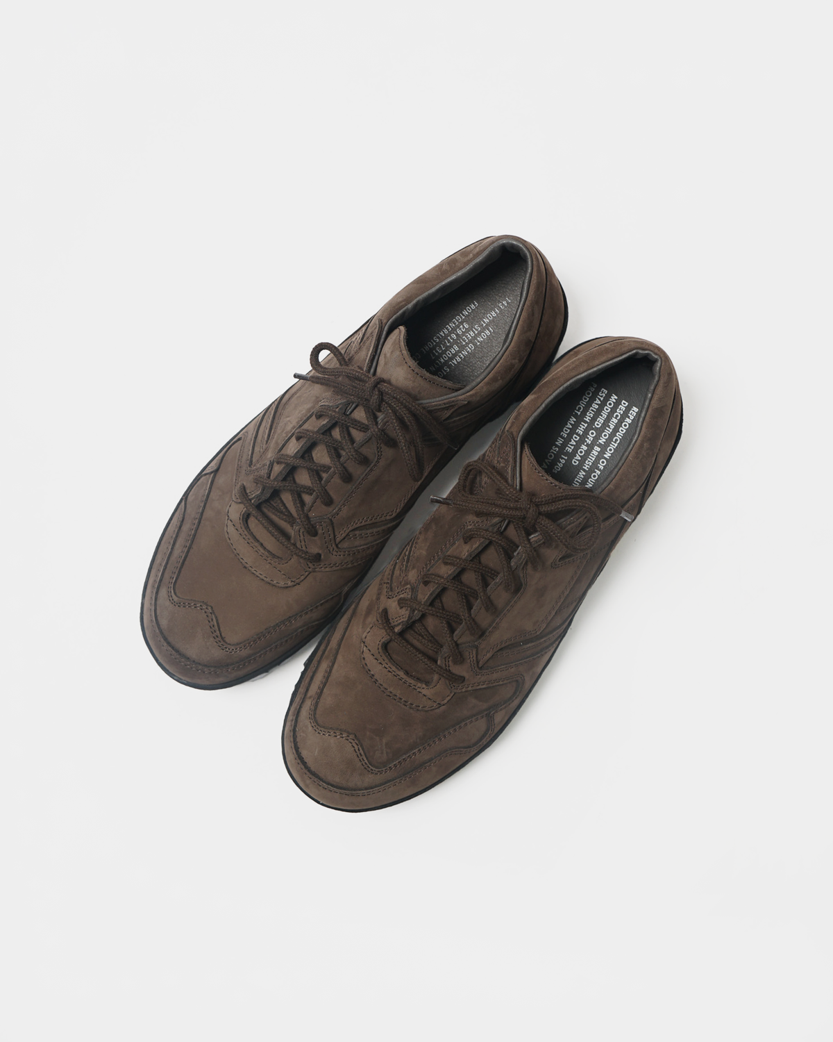 British Military Trainer 1858FG / Brown Nubuck