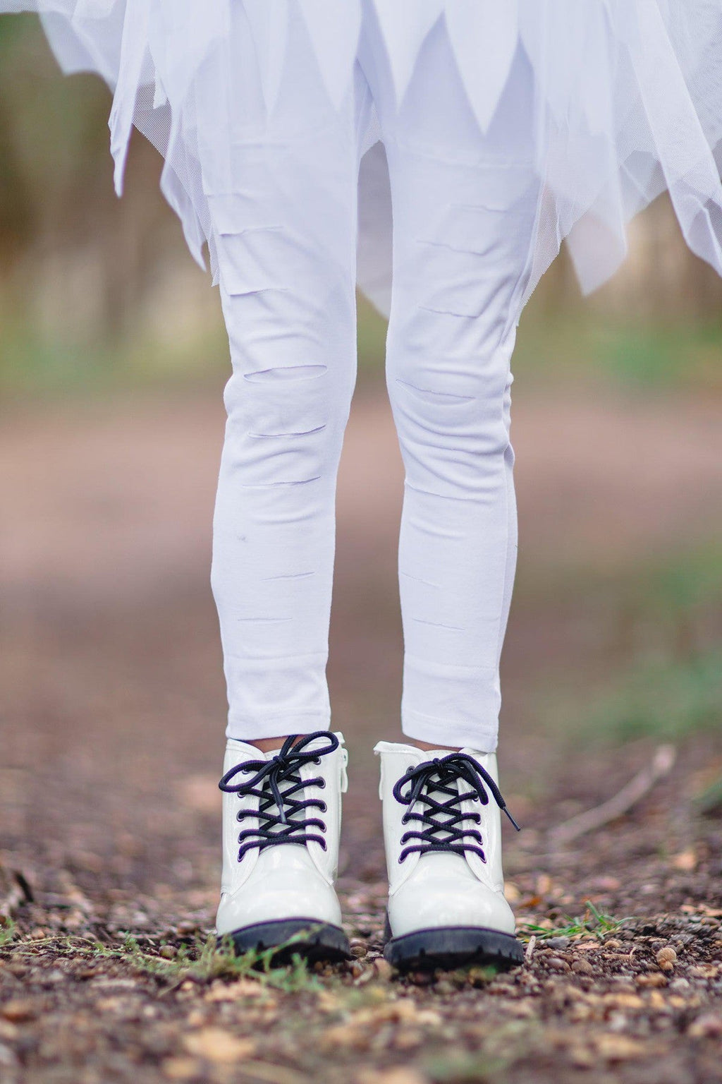 Mom & Me - White Ghost Costume Set