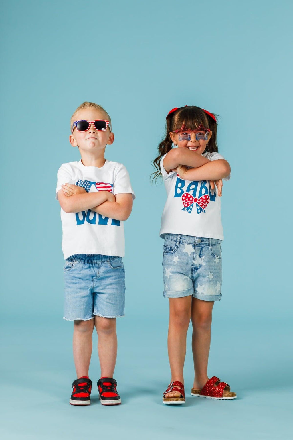 "American Babe & Dude" Top - Boy Or Girl!