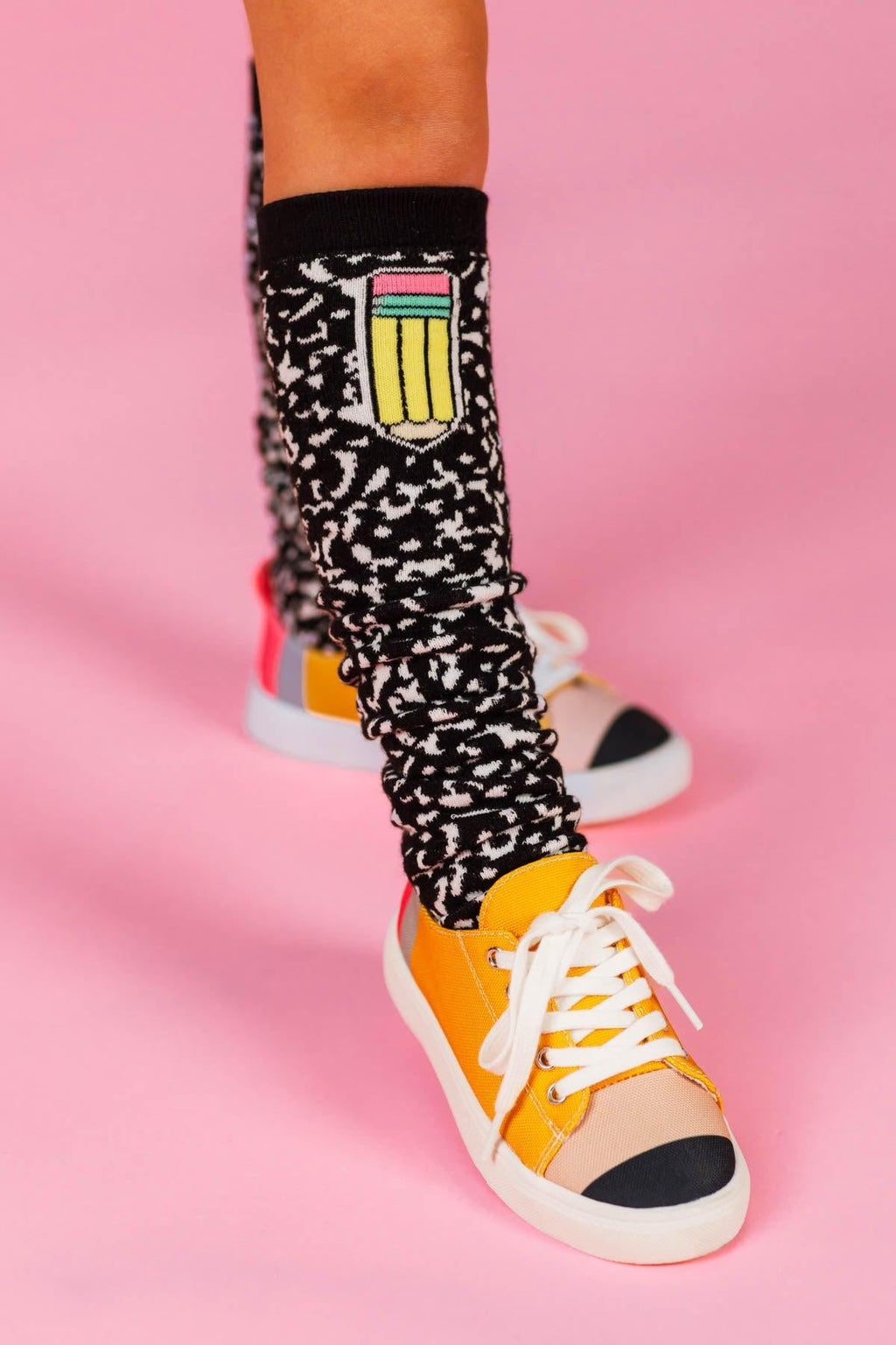 Composition Notebook Knee High Socks