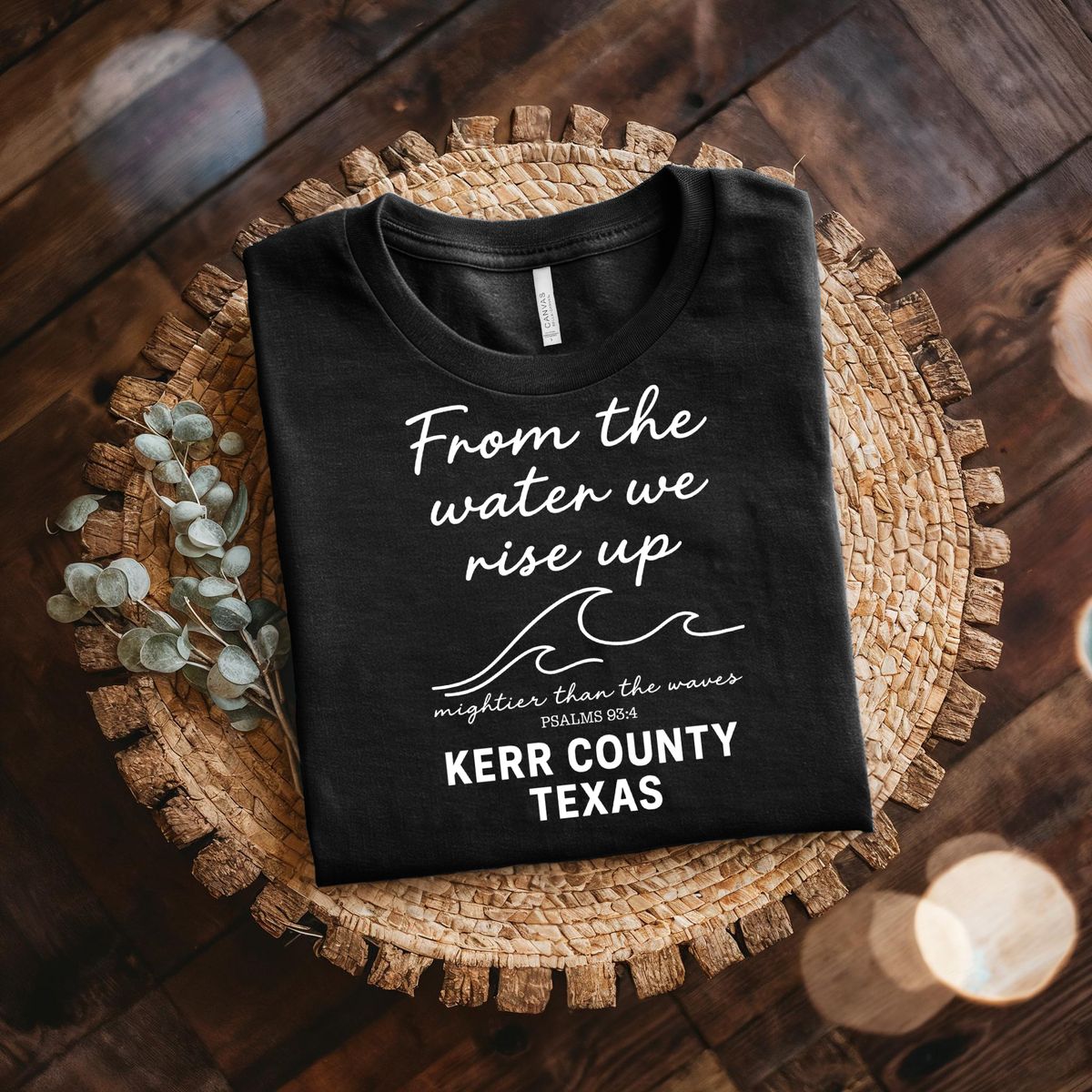 Retro Texas Strong God Bless Texas Print Sweatshirt