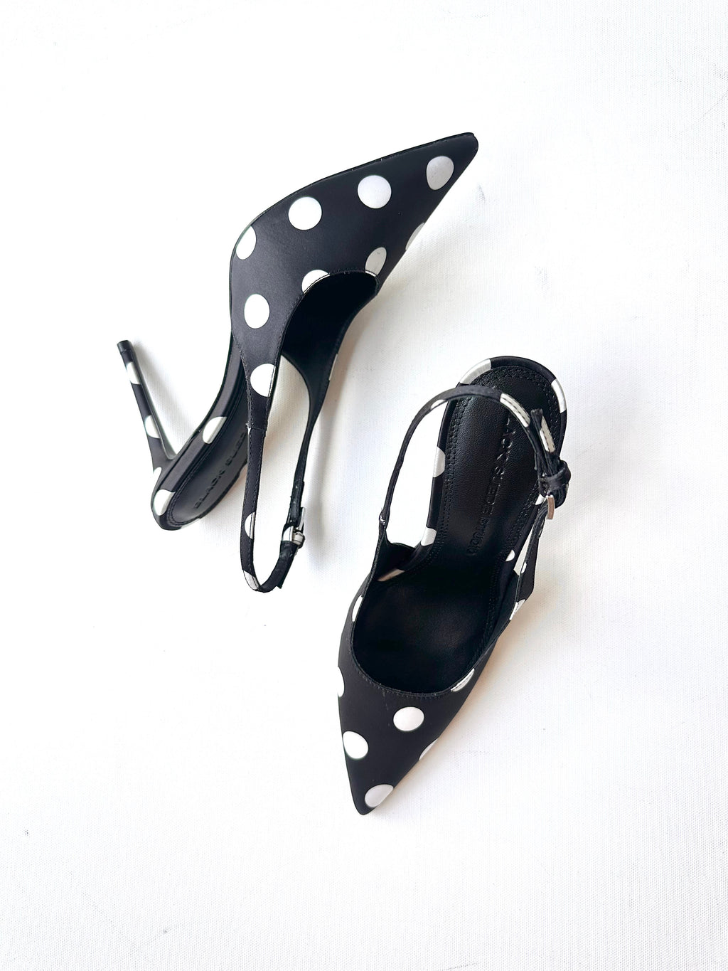 Black Suede Studio Branca Heel