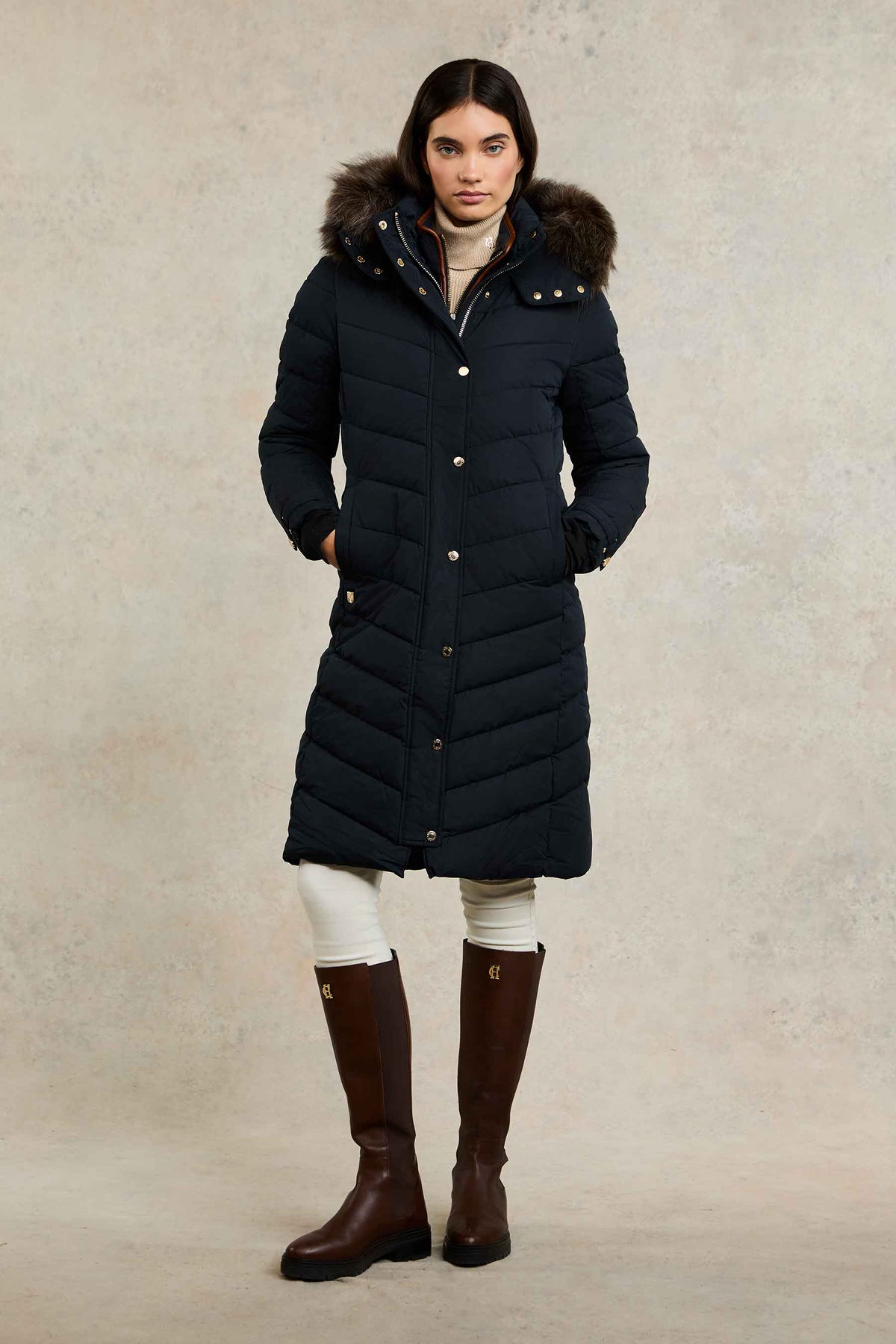 Chamonix Coat (Ink Navy)