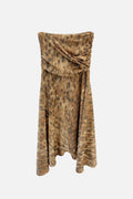 Ganni Marl Mesh Skirt