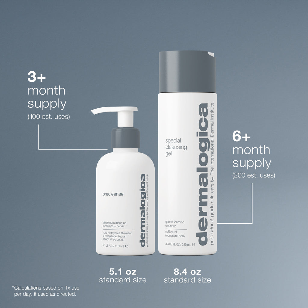double cleanse set (2 full-size)